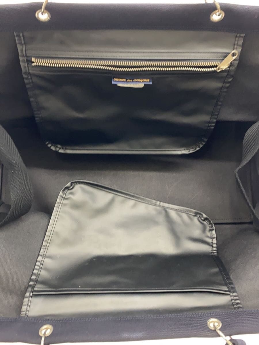 COMME des GARCONS Handbag Canvas Navy gk042020 6