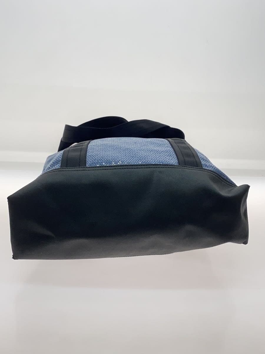 DIESEL Sequin 2way Tote Bag Canvas Indigo 4