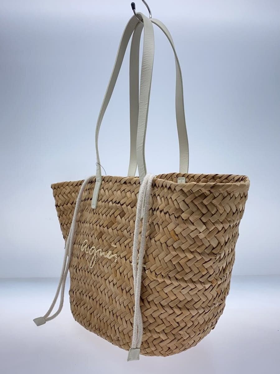 agnes b. basket bag -- beige 2