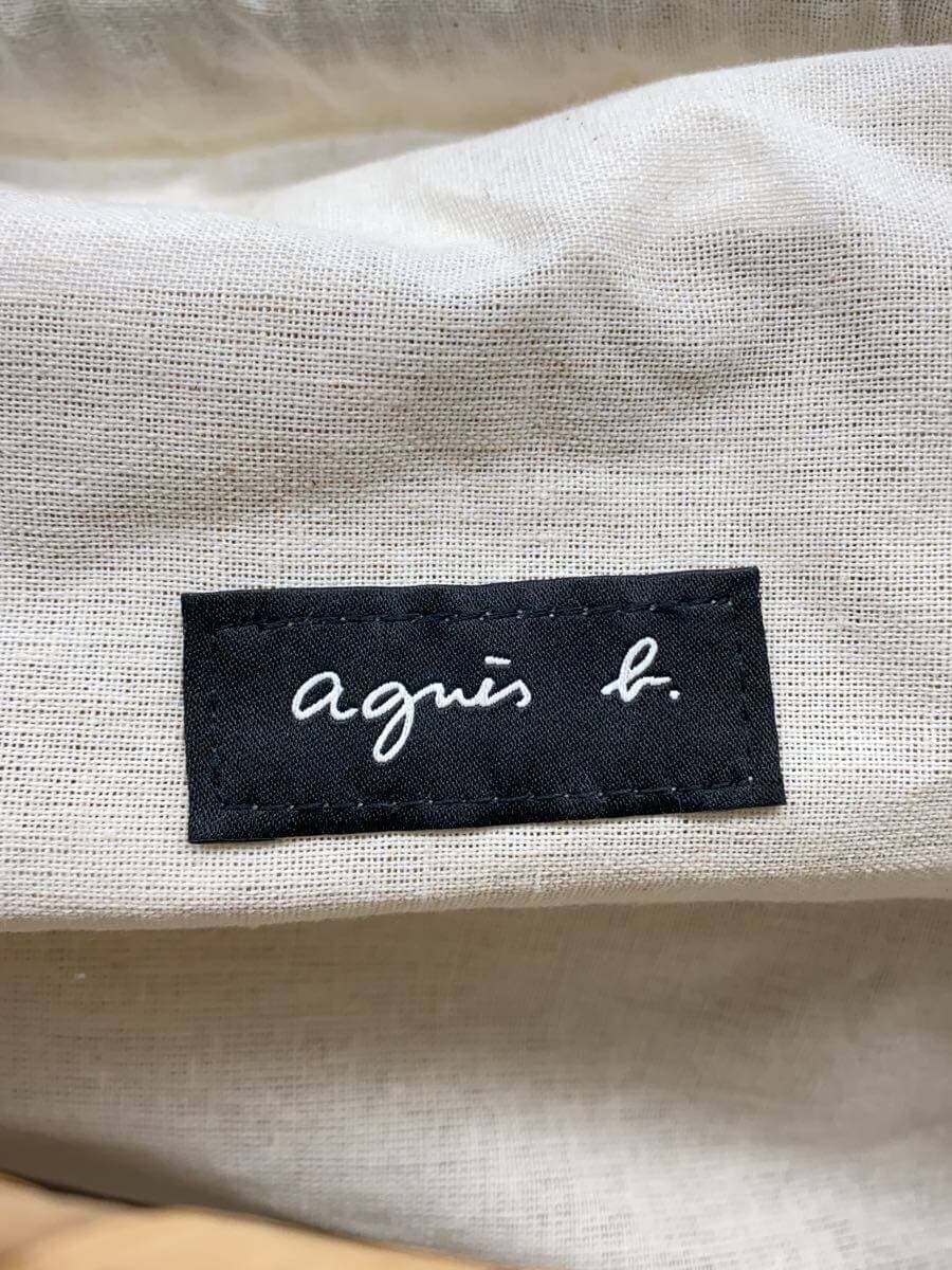 agnes b. basket bag -- beige 5