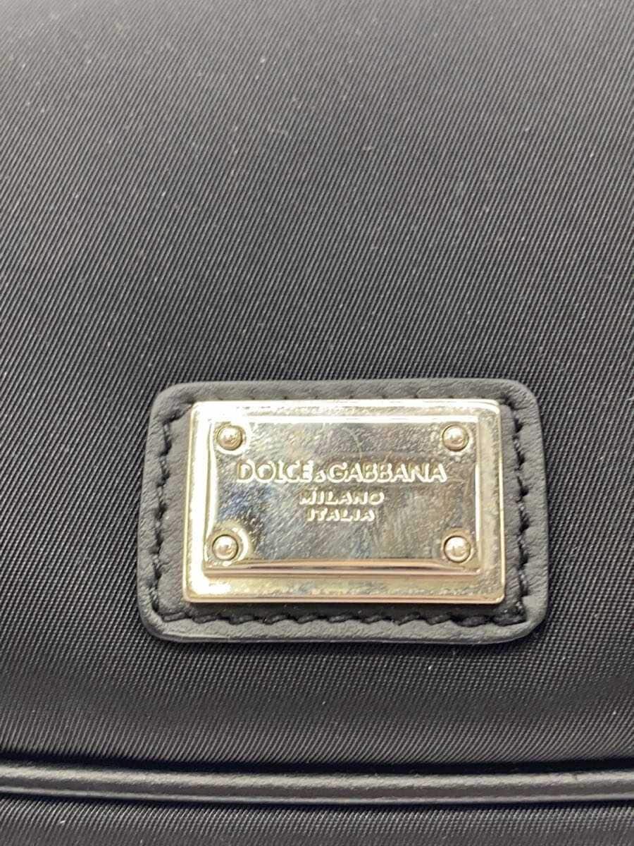 DOLCE&GABBANA Waist Bag Nylon Black BM1495 5