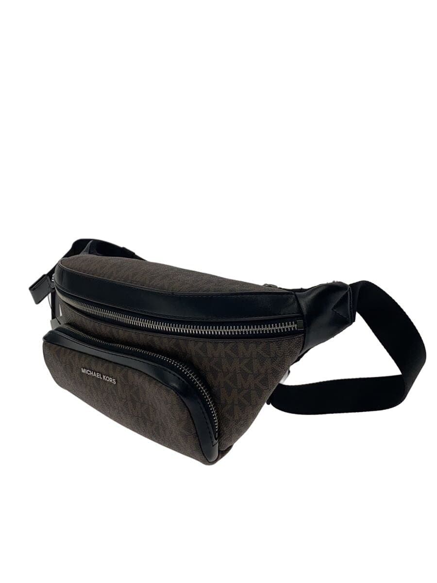 MICHAEL KORS Waist Bag PVC BRW Monogram 37U1LCOY9B 2