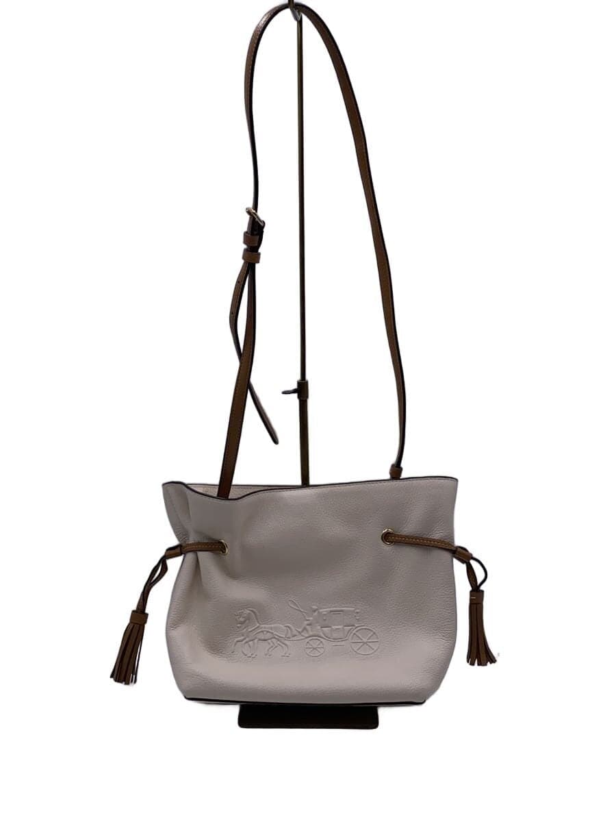 COACH Shoulder Bag Leather CRM K2379-CA164