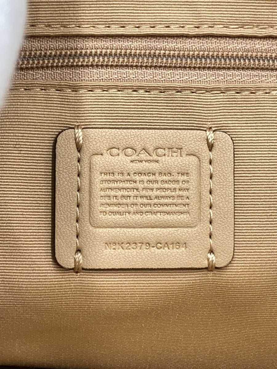 COACH Shoulder Bag Leather CRM K2379-CA164 5