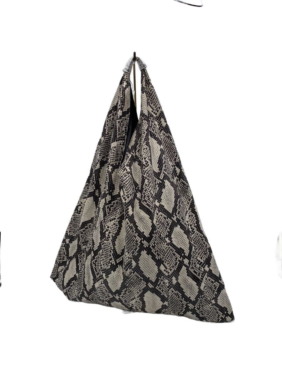 MM6 Bag Polyester BEG Animal S54WD0009