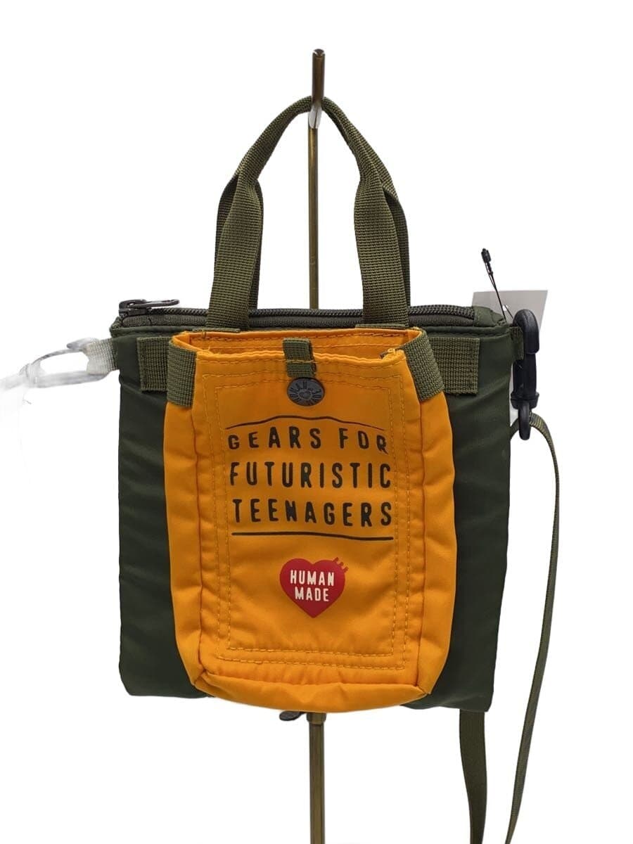 HUMAN MADE shoulder bag nylon KHK