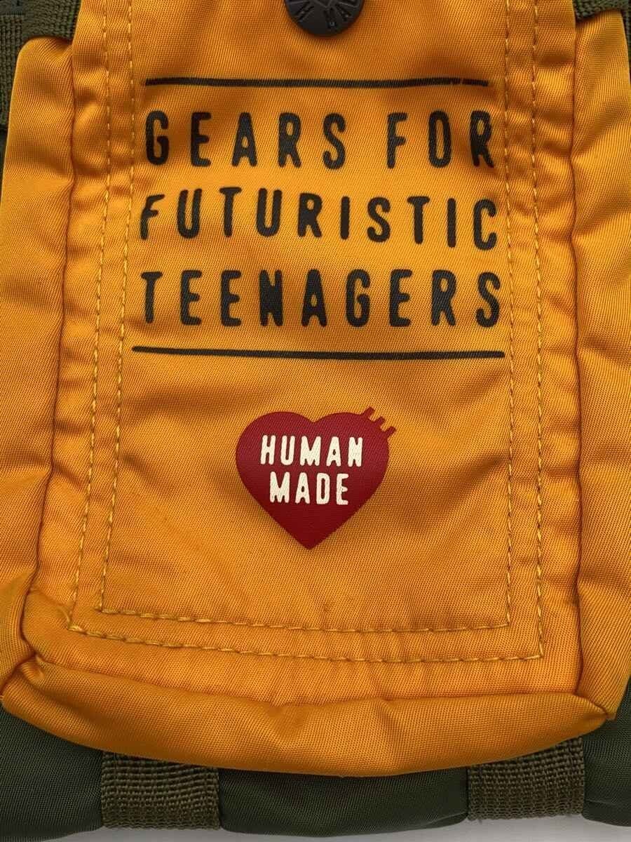 HUMAN MADE shoulder bag nylon KHK 5