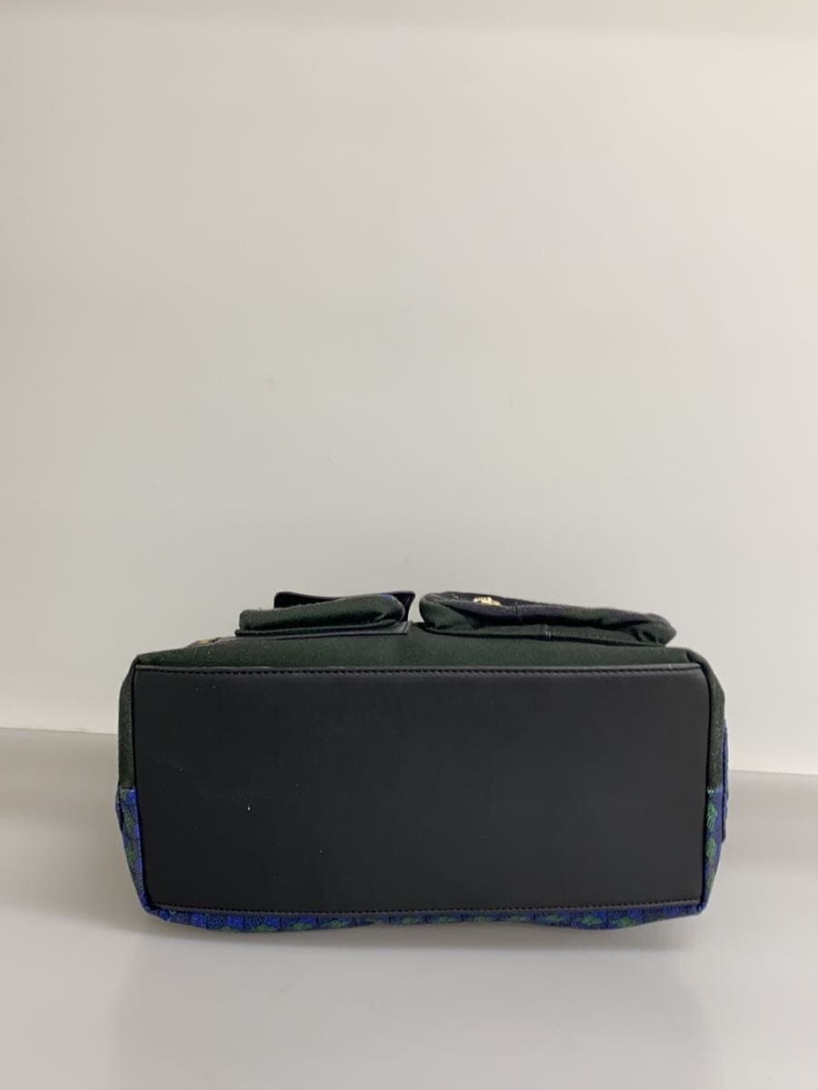 Desigual Shoulder Bag Polyester NVY All Over Pattern 4