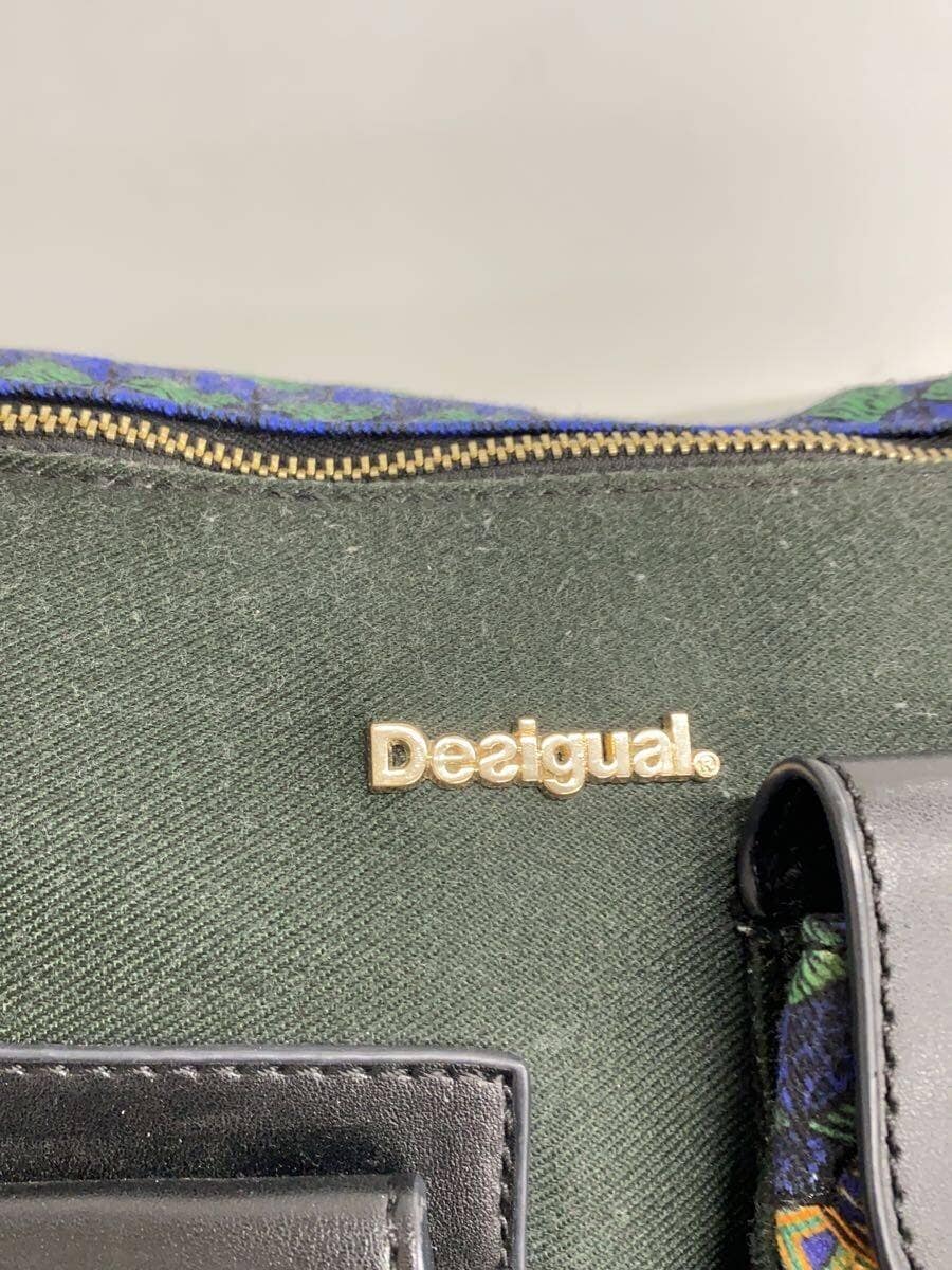 Desigual Shoulder Bag Polyester NVY All Over Pattern 5