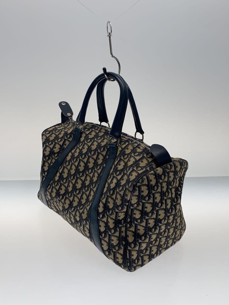 Christian Dior Trotter Mini Boston Canvas NVY All-over pattern 2