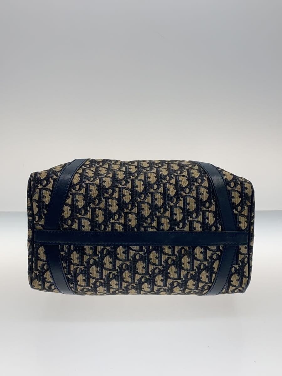Christian Dior Trotter Mini Boston Canvas NVY All-over pattern 4