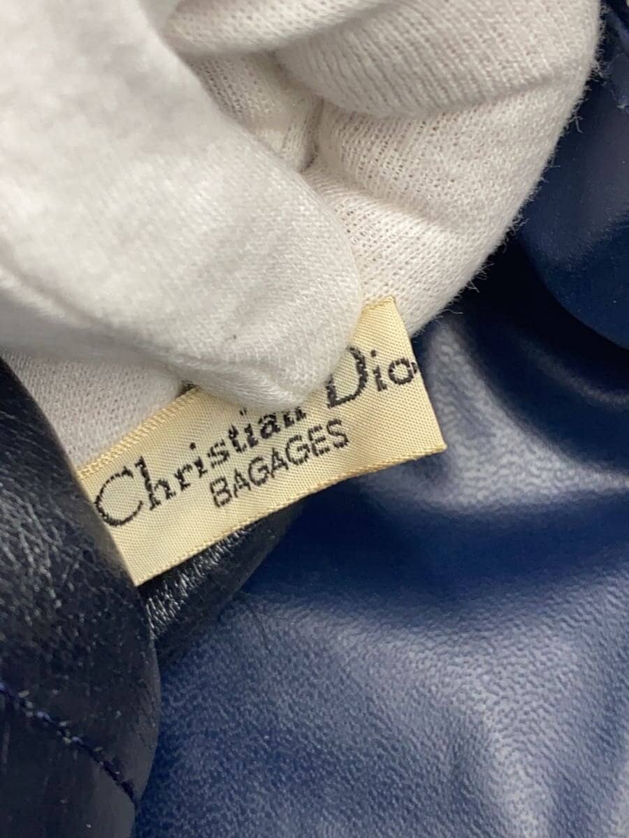 Christian Dior Trotter Mini Boston Canvas NVY All-over pattern 5