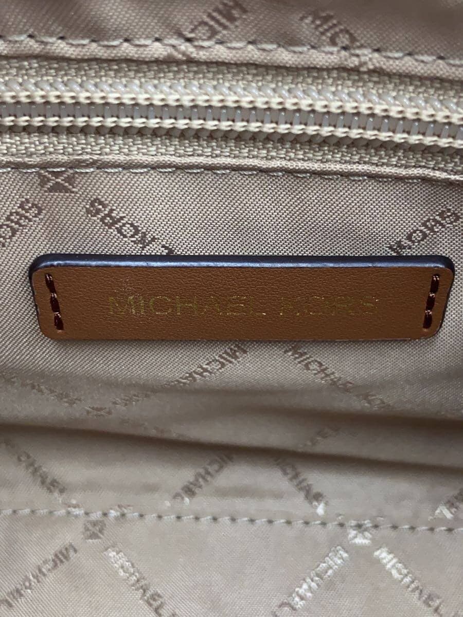 MICHAEL KORS Handbag PVC BRW All Over Pattern 5