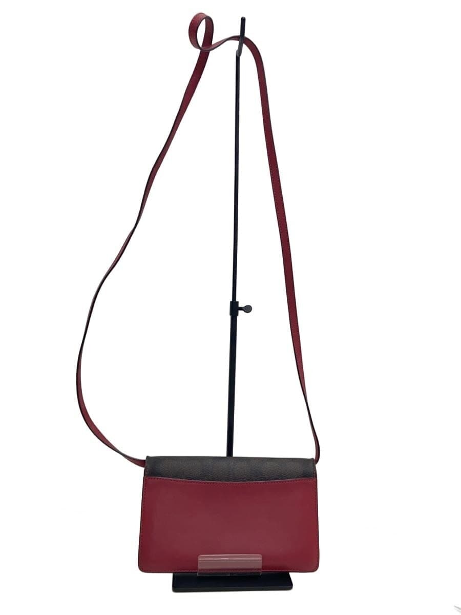 COACH Shoulder Bag PVC BRW All Over Pattern F76769 3