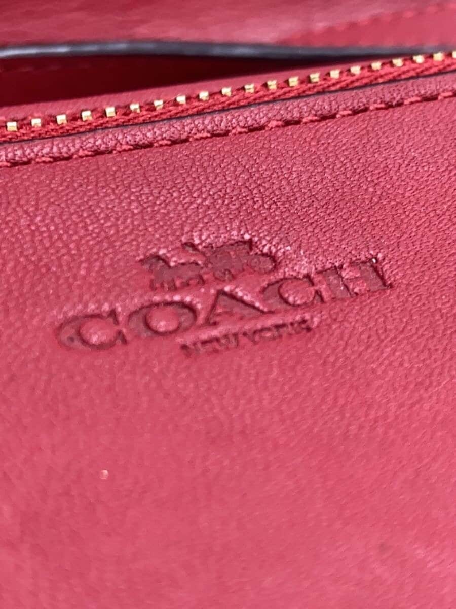 COACH Shoulder Bag PVC BRW All Over Pattern F76769 5