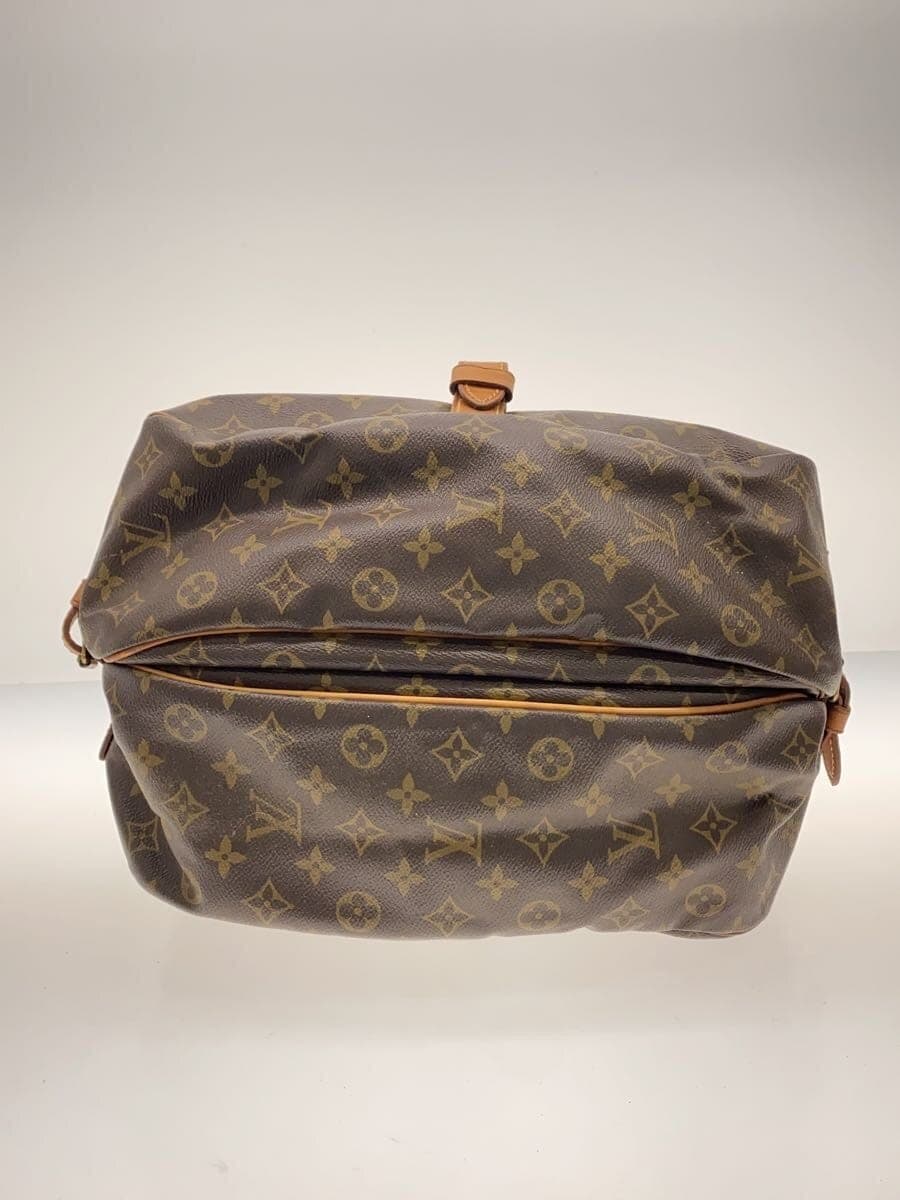 LOUIS VUITTON 1) Sommeur 35 Monogram Canvas PVC BRW All-over pattern M42254 4