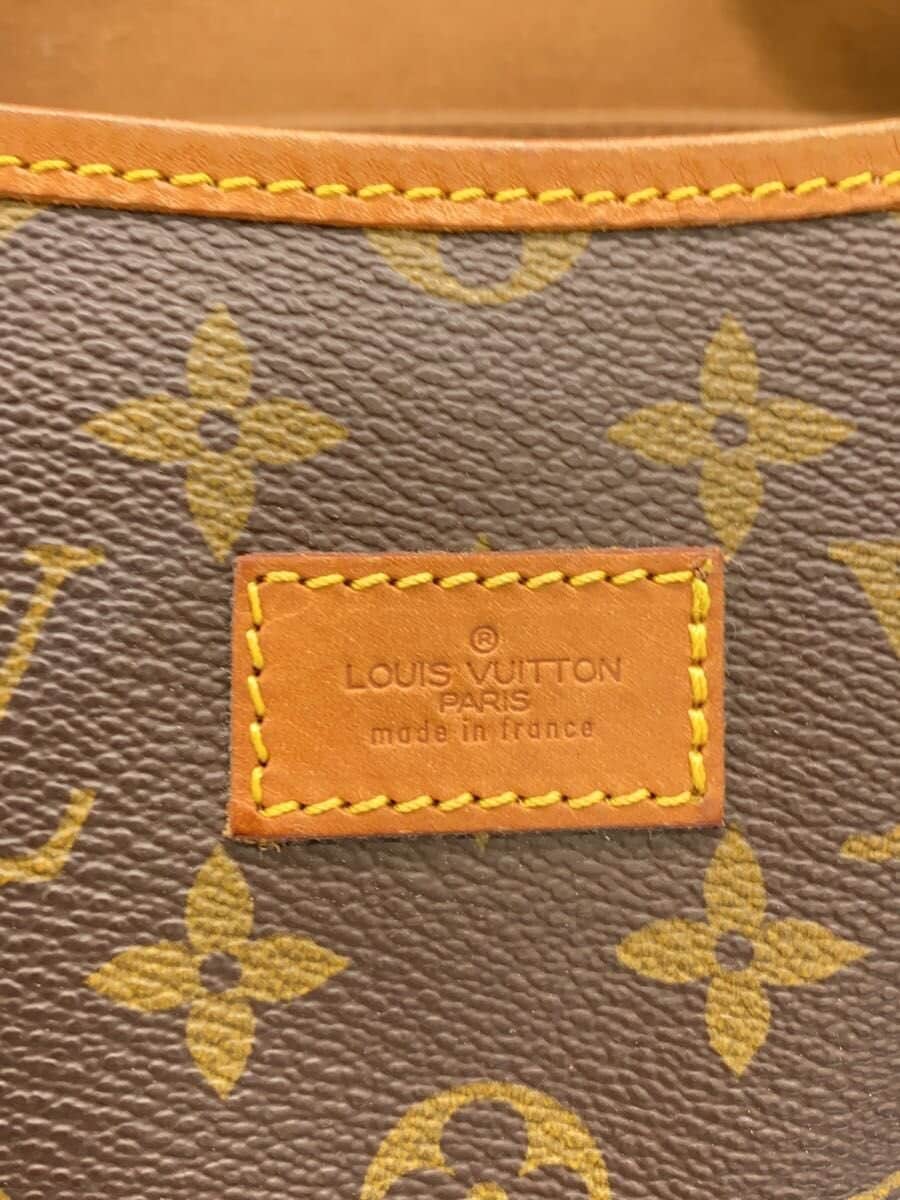 LOUIS VUITTON 1) Sommeur 35 Monogram Canvas PVC BRW All-over pattern M42254 5