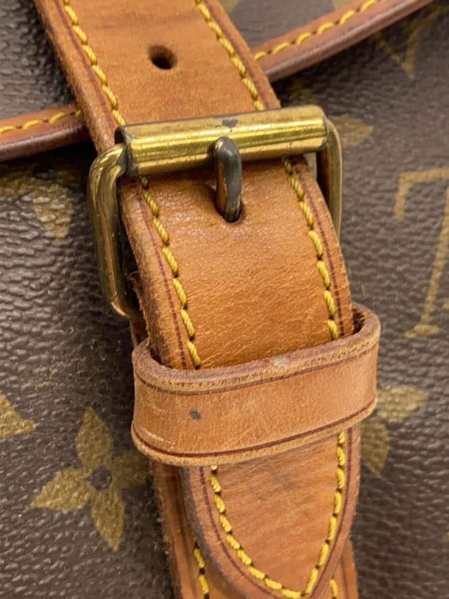 LOUIS VUITTON 1) Sommeur 35 Monogram Canvas PVC BRW All-over pattern M42254 7