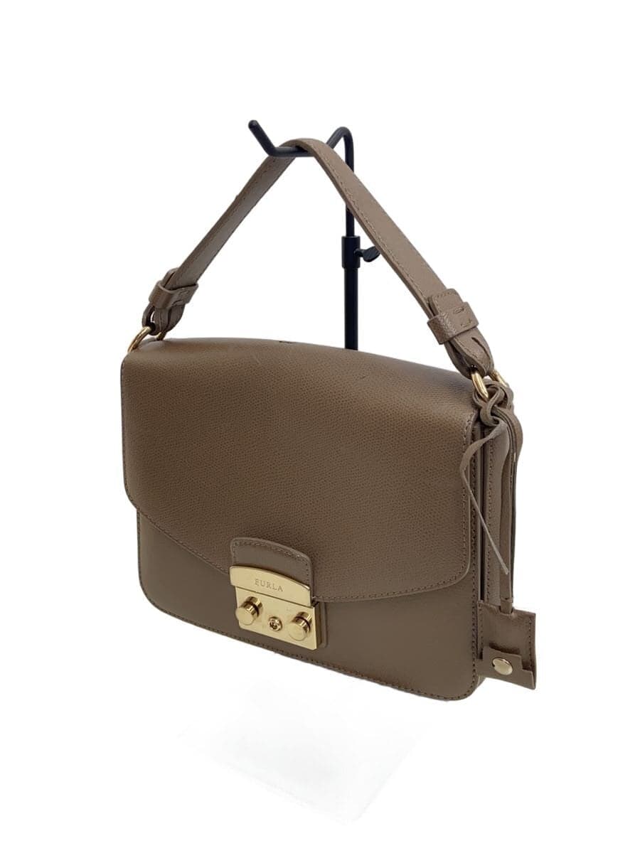 FURLA Shoulder Bag Leather BRW 2