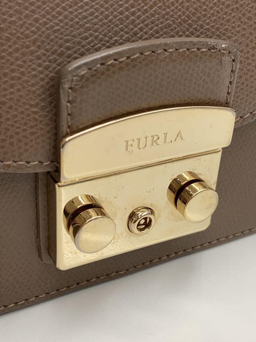 FURLA Shoulder Bag Leather BRW 7