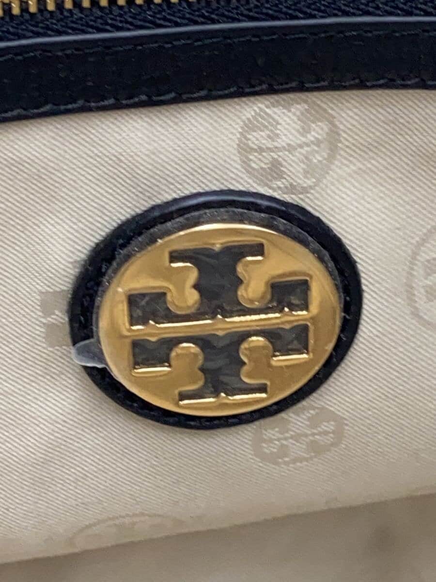 TORY BURCH Shoulder Bag Leather BLK Solid 5