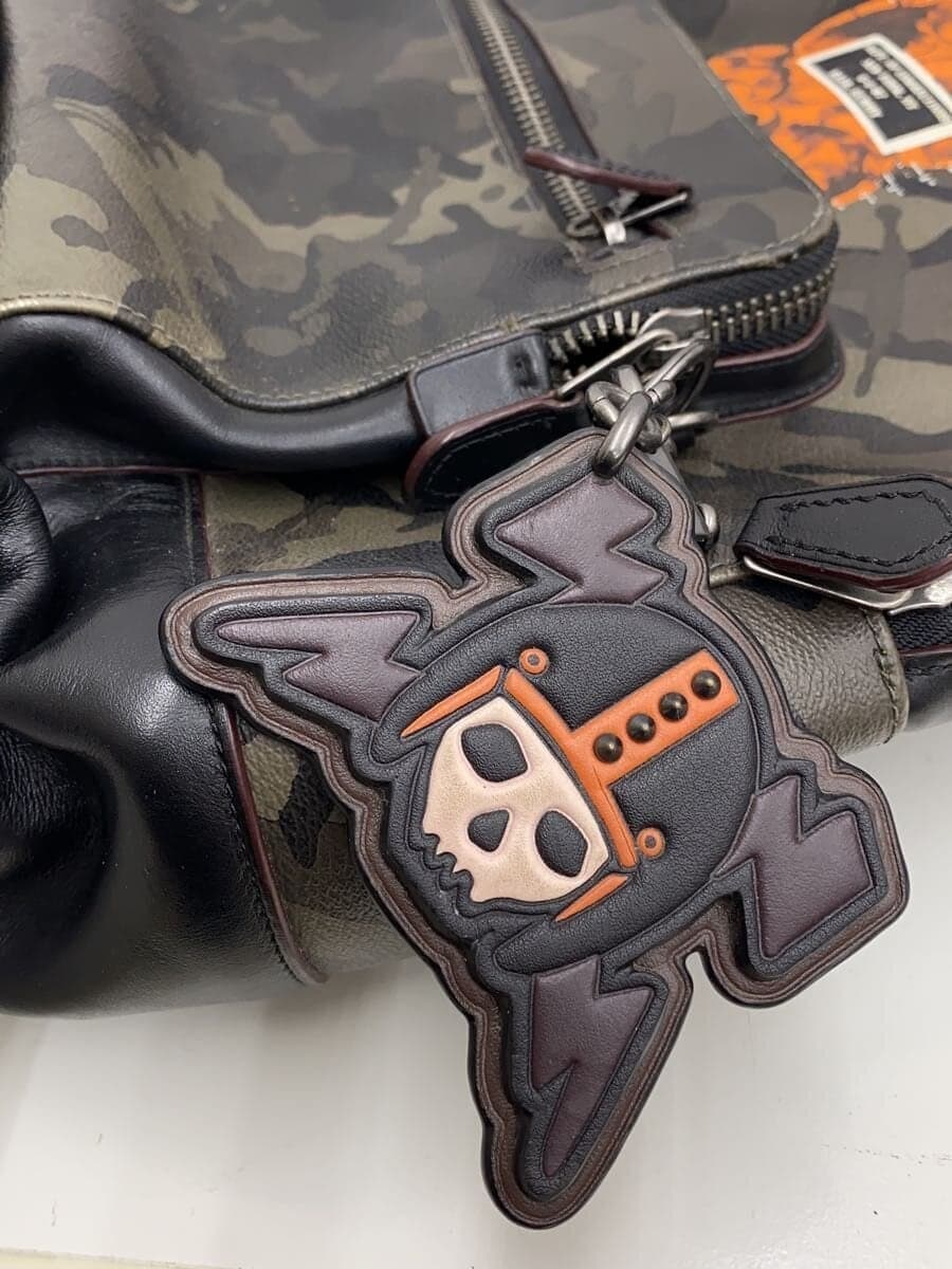 COACH backpack leather multicolor camouflage F79051 9