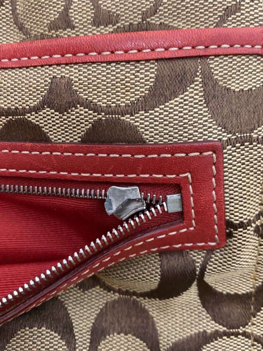 COACH Tote Bag_Signature Canvas BEG 7