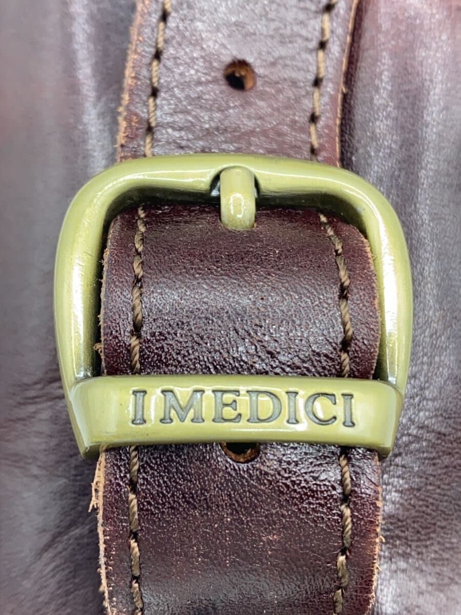 I MEDICI Shoulder Bag Leather BRW Solid 5