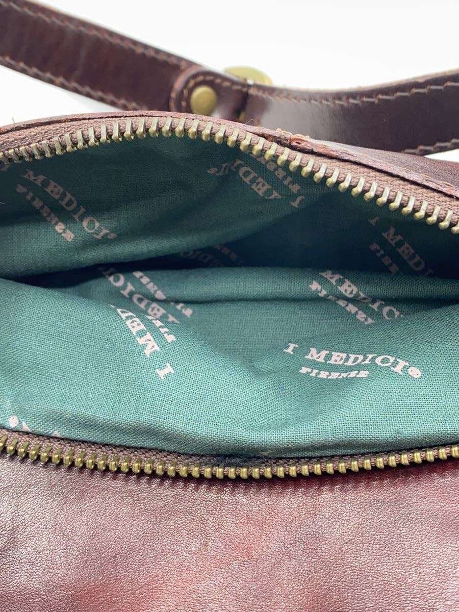 I MEDICI Shoulder Bag Leather BRW Solid 7