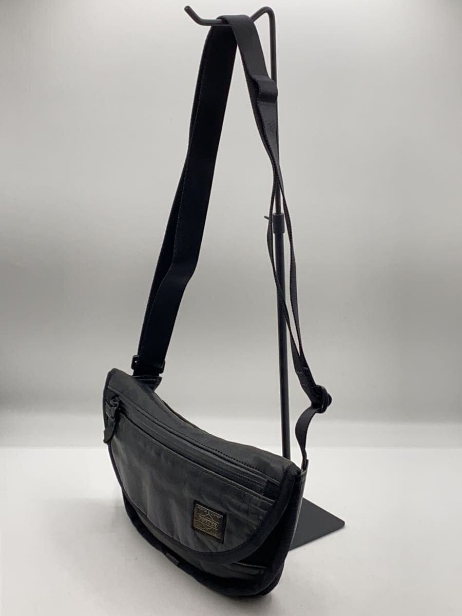 PORTER Shoulder Bag Leather BLK Solid 2