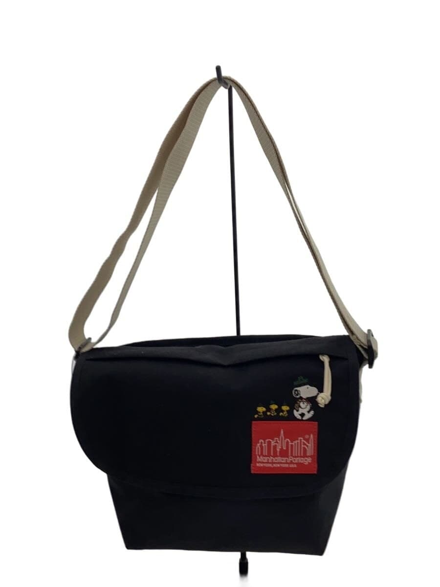 Manhattan Portage Shoulder Bag Canvas BLK TWCH 6532JP