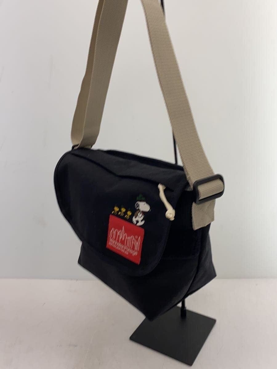Manhattan Portage Shoulder Bag Canvas BLK TWCH 6532JP 2