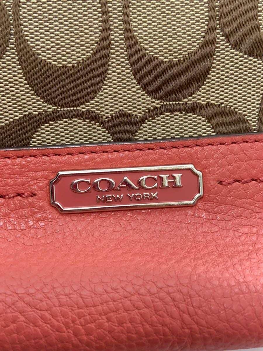 COACH Tote Bag_Signature Canvas BRW All Over Pattern 5