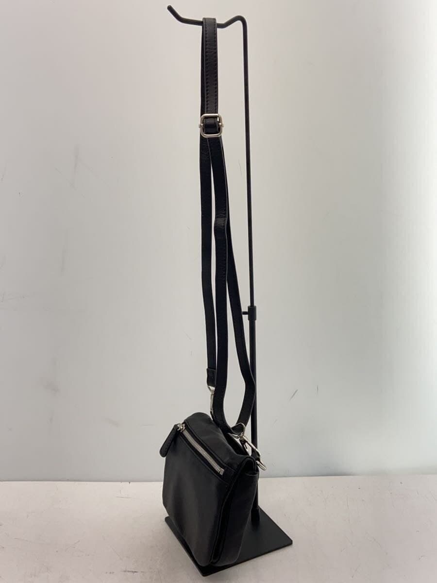 MAISON SPECIAL Shoulder Bag Leather Black 11241611203 2