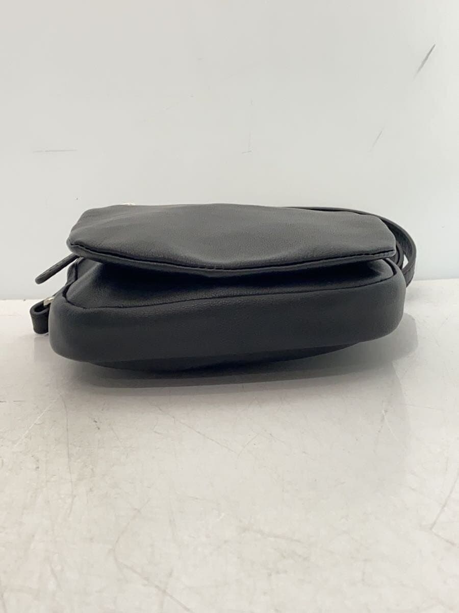 MAISON SPECIAL Shoulder Bag Leather Black 11241611203 4