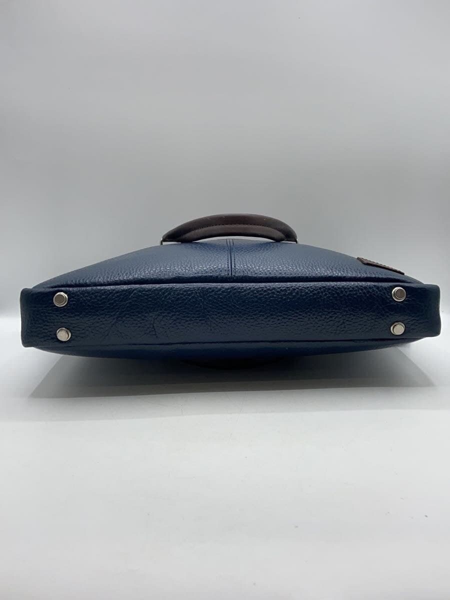 PORTER Shoulder Bag Leather Navy 192-04220 4