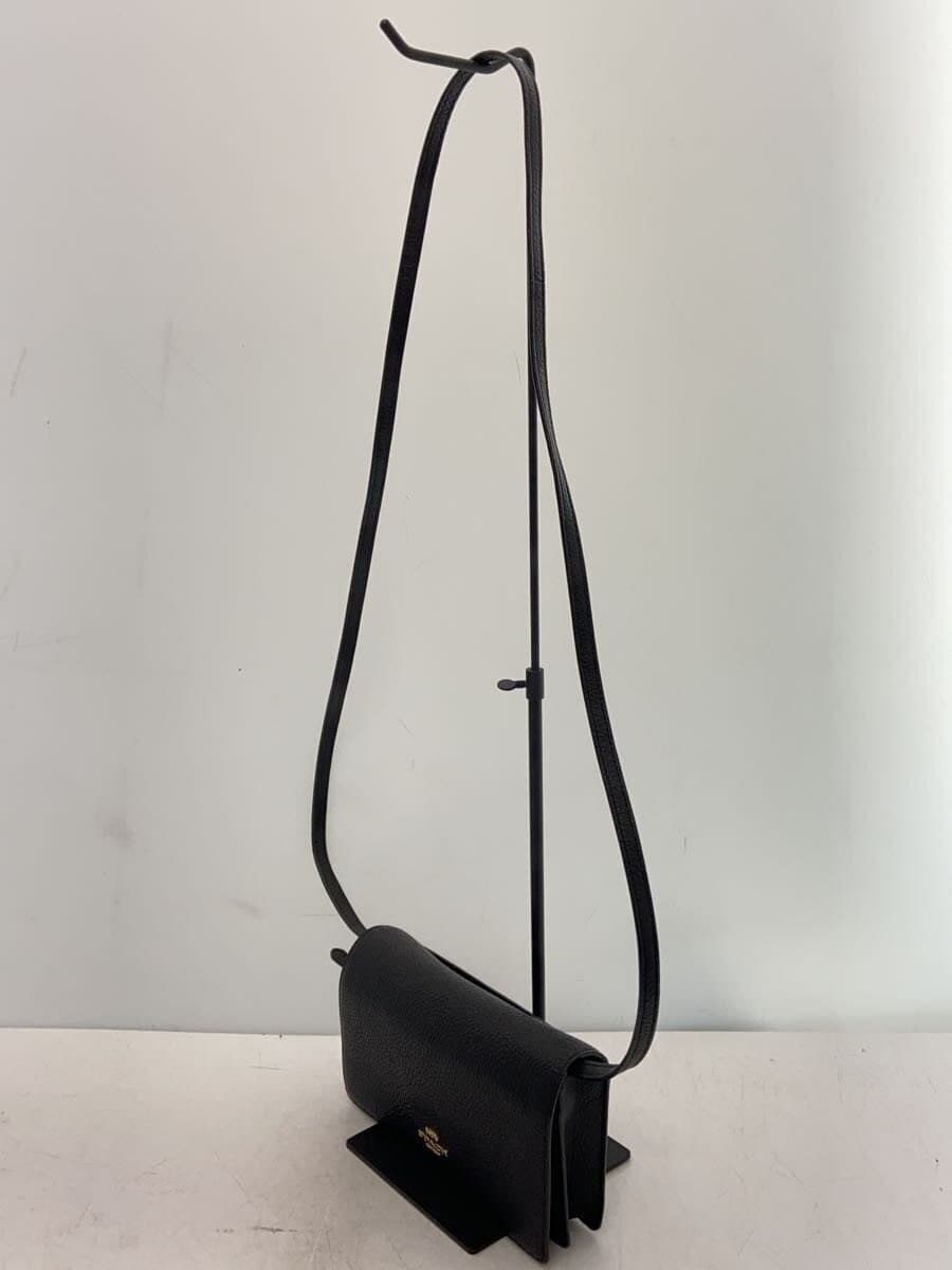 COACH Shoulder Bag Leather Black F30256 2