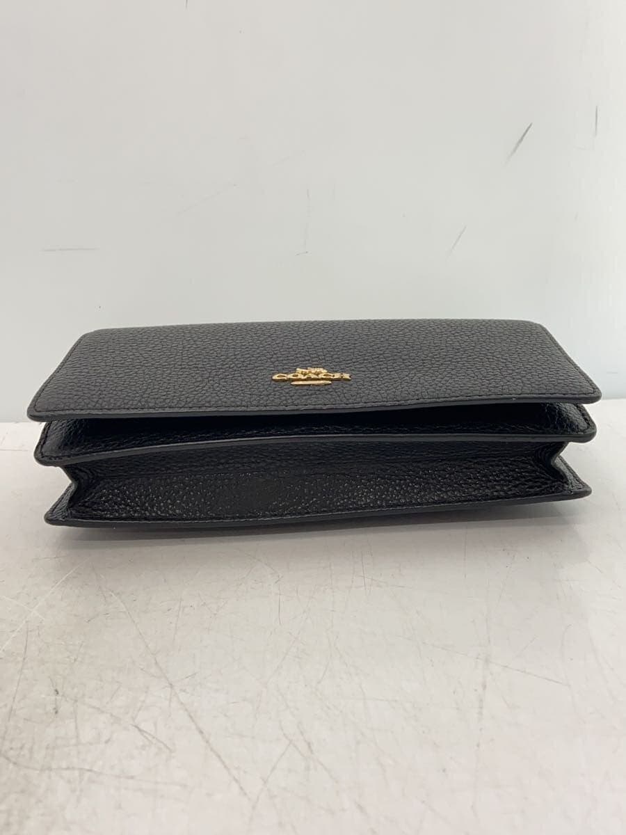 COACH Shoulder Bag Leather Black F30256 4