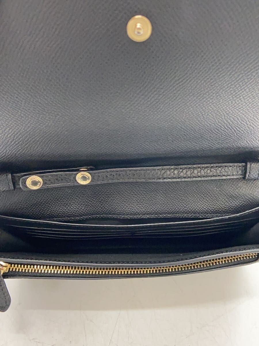 COACH Shoulder Bag Leather Black F30256 6