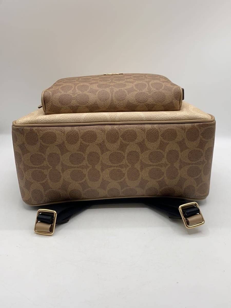 COACH Backpack -- BEG All-over print CZ771 4