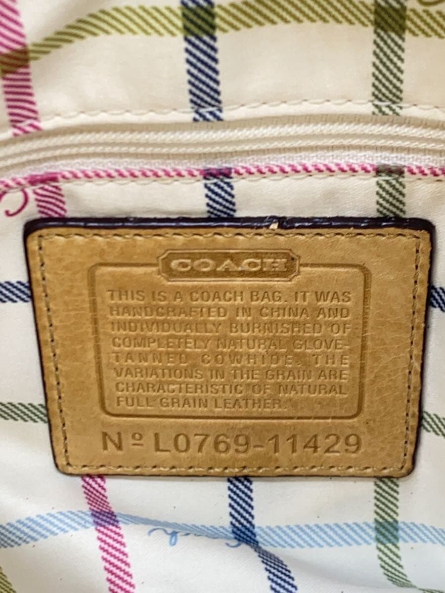 COACH Shoulder Bag_All Leather Leather BRW 11429 5