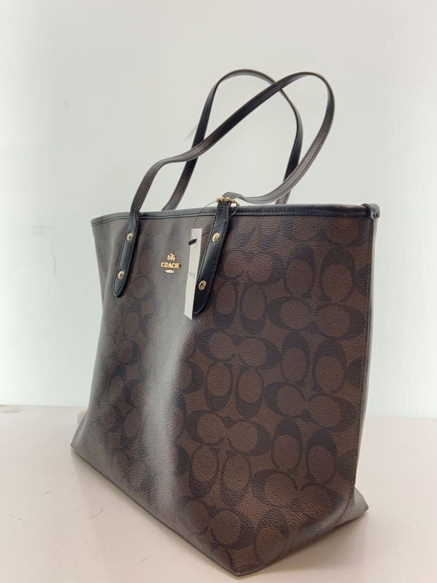 COACH tote bag PVC BLK L1647 2