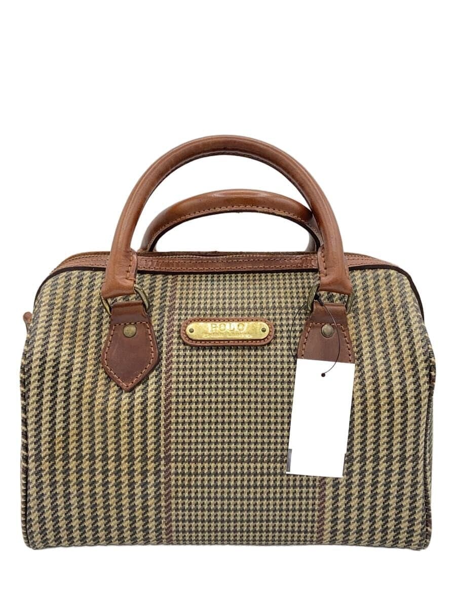 POLO RALPH LAUREN handbag -- houndstooth