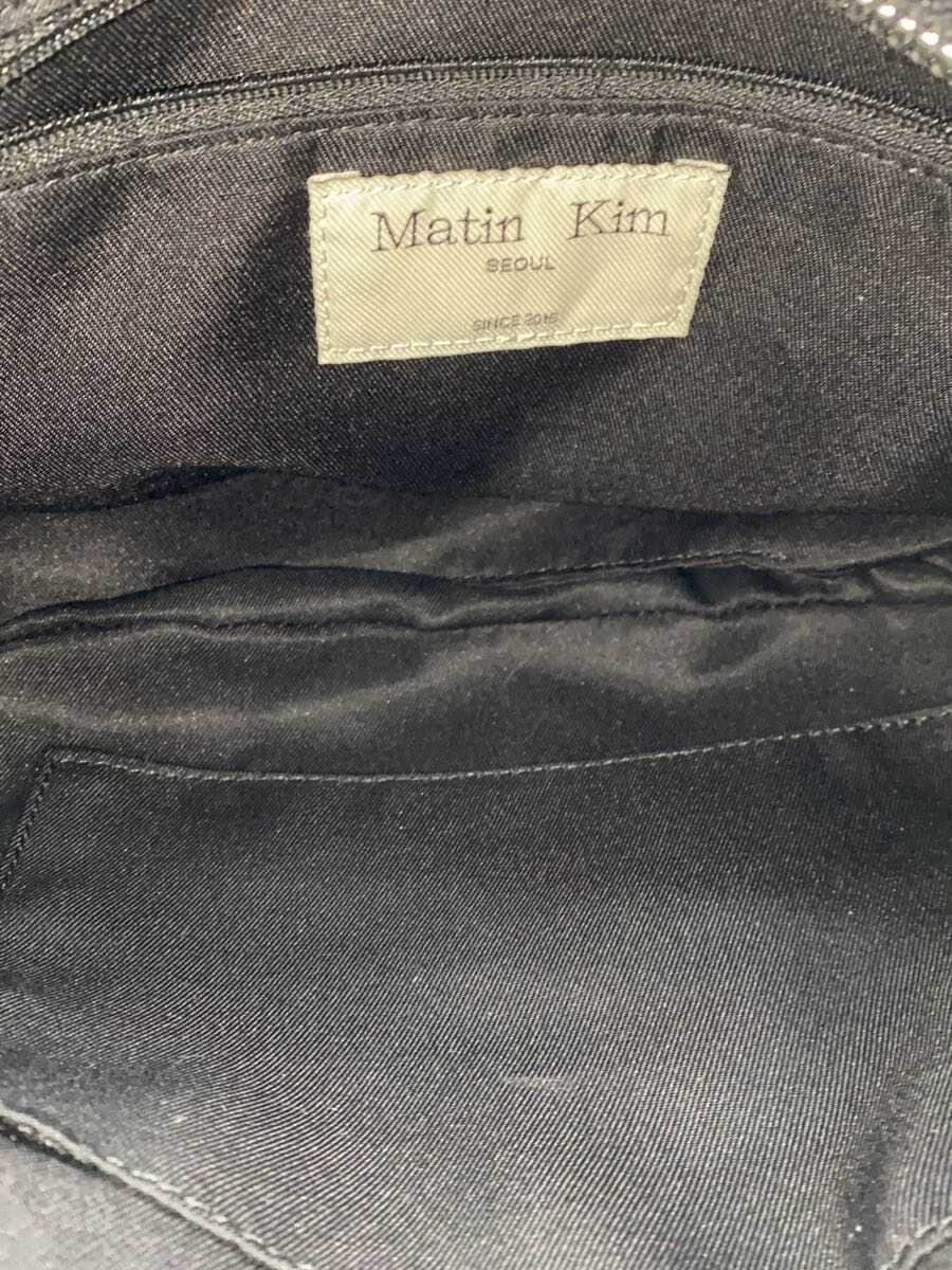 Matin Kim Shoulder Bag Faux Leather BLK MK2411BG002M-BB-F-2 6