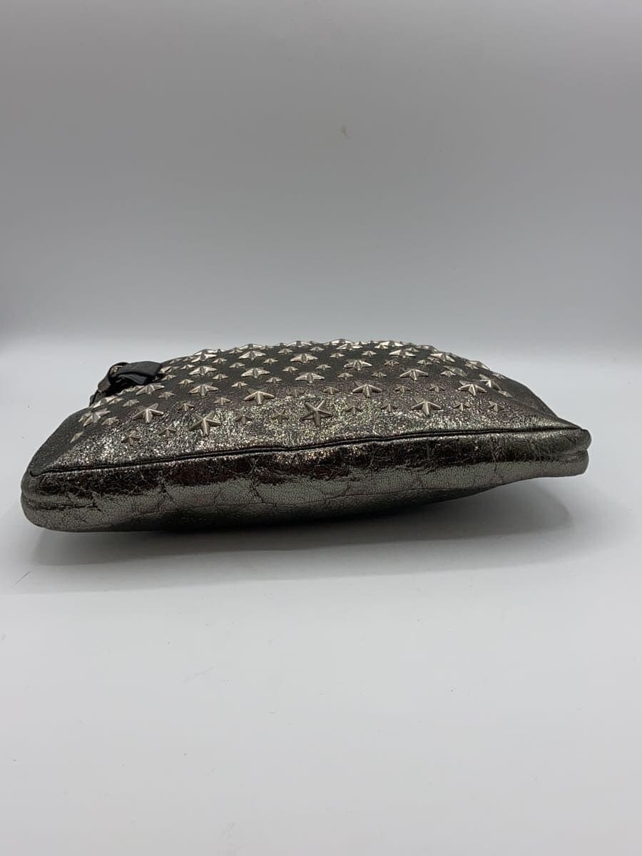 JIMMY CHOO Clutch Bag SLV 4