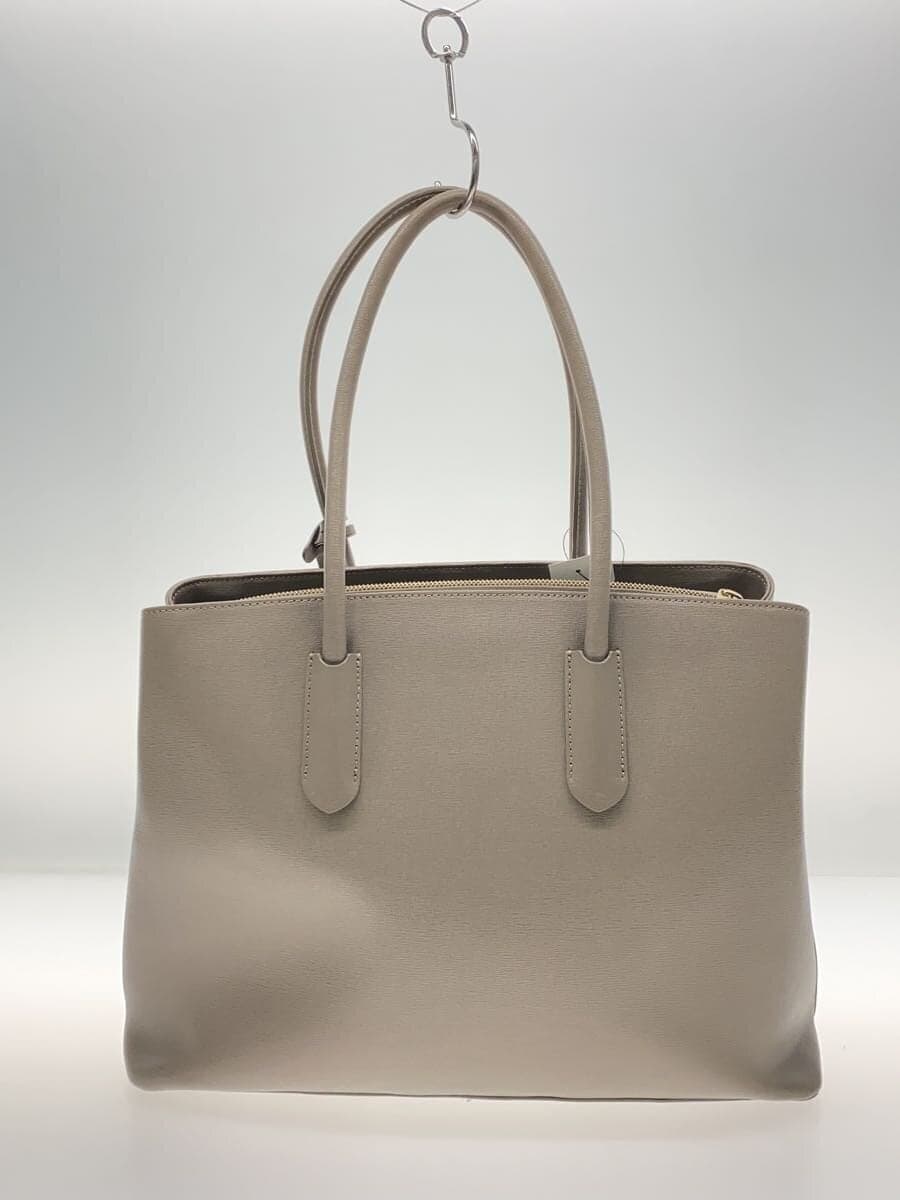 FURLA Tote Bag -- GRY Solid Color 3