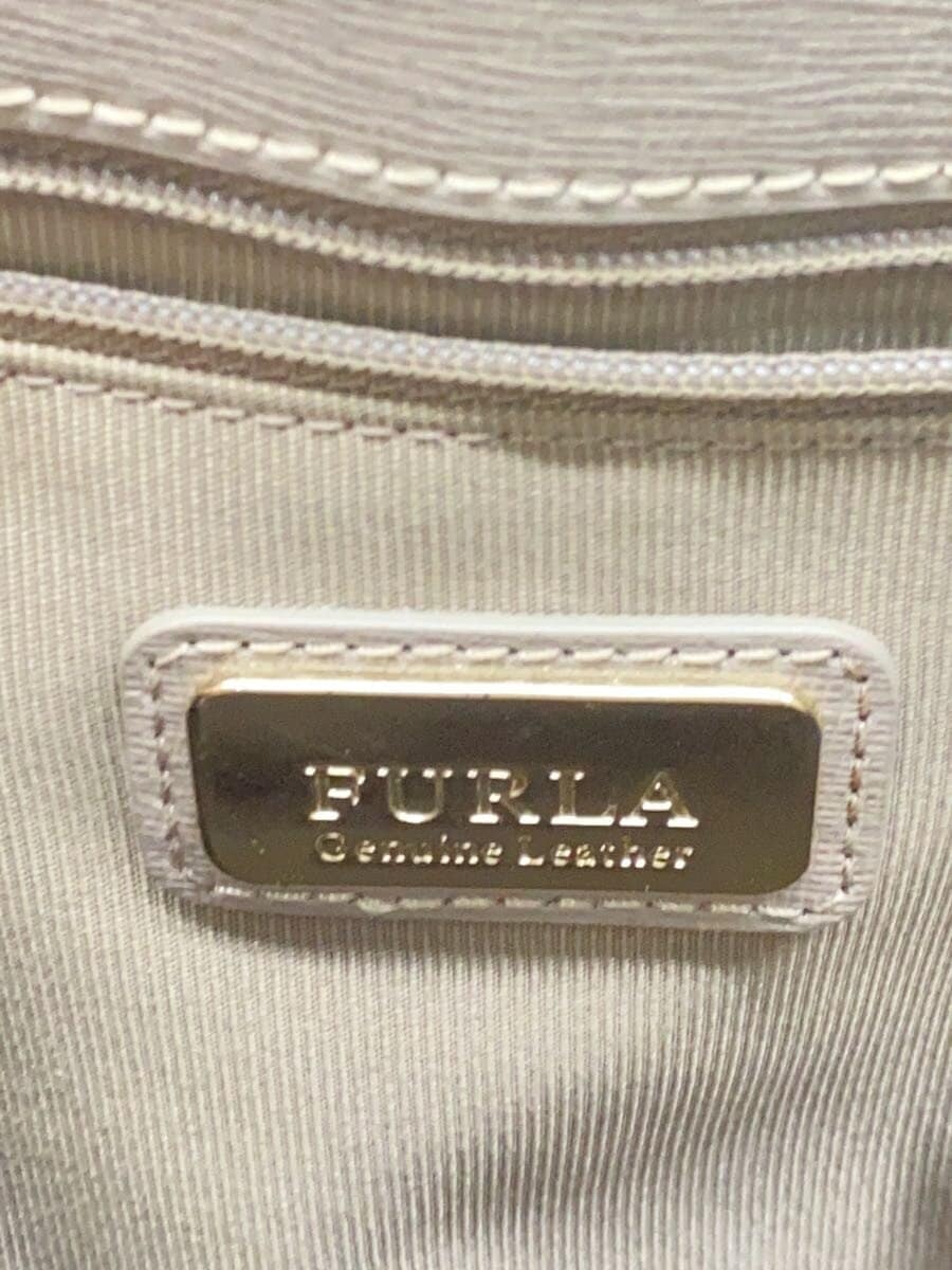 FURLA Tote Bag -- GRY Solid Color 5