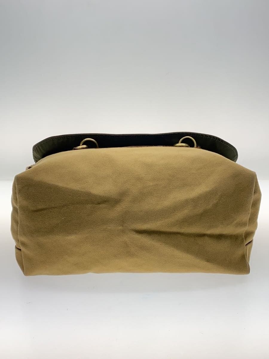 Jas-M.B. Shoulder Bag Made in the UK Canvas BEG 4