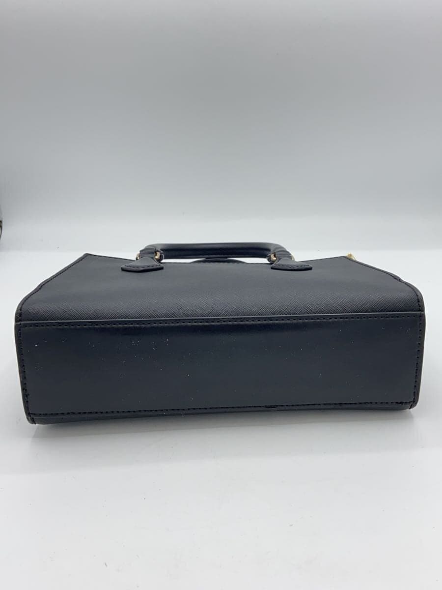 MICHAEL KORS handbag leather black solid ba-2309 4