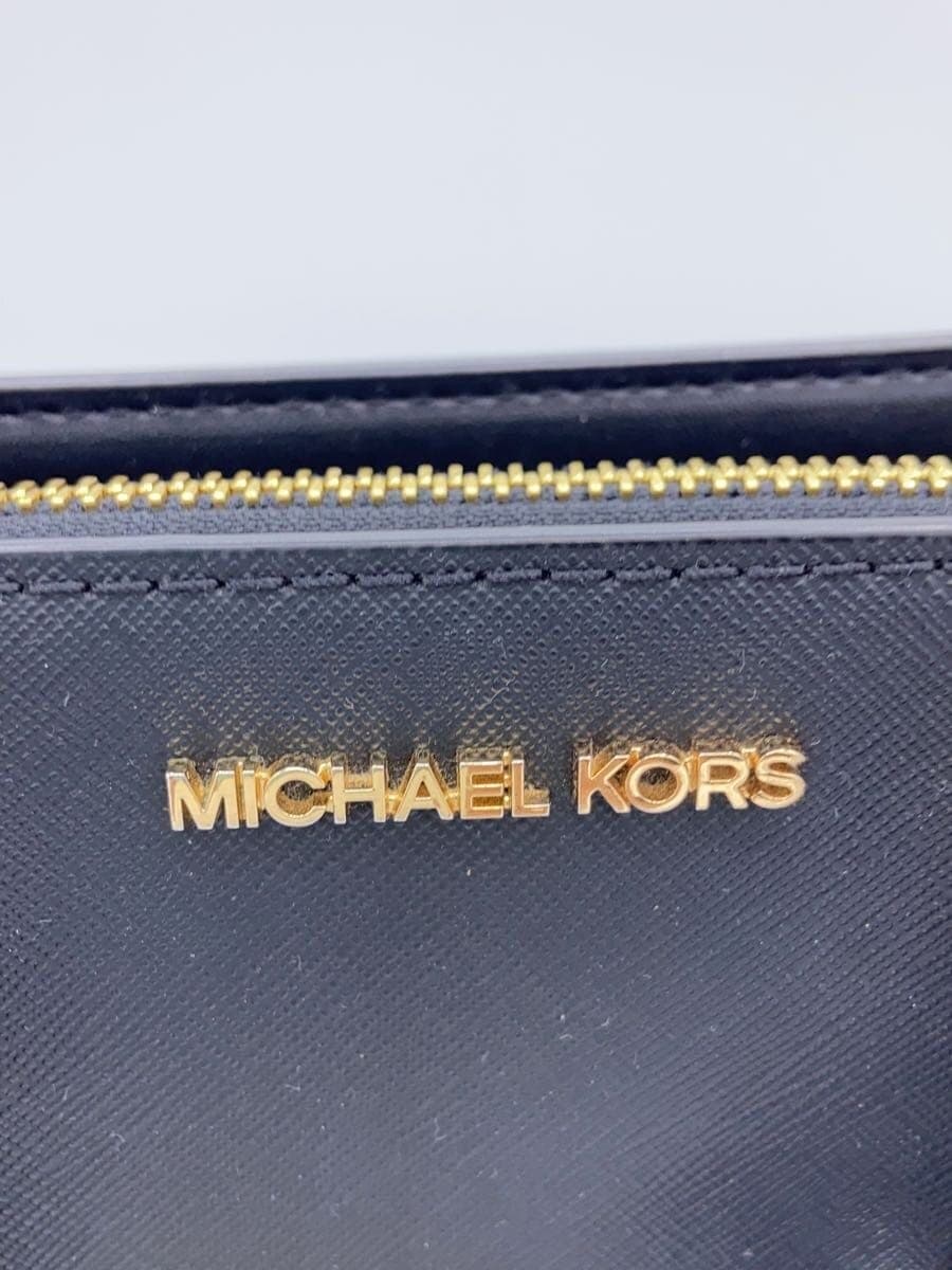 MICHAEL KORS handbag leather black solid ba-2309 5